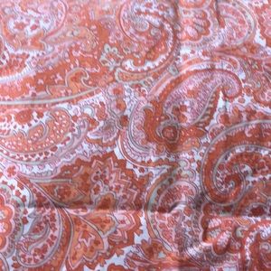 Ralph Lauren Paisley twin sheer set.